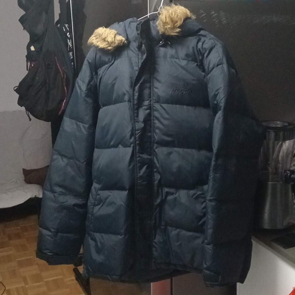 Mens Mountain Mecca Snow/Ski Puffer Jacket Navy Blue L